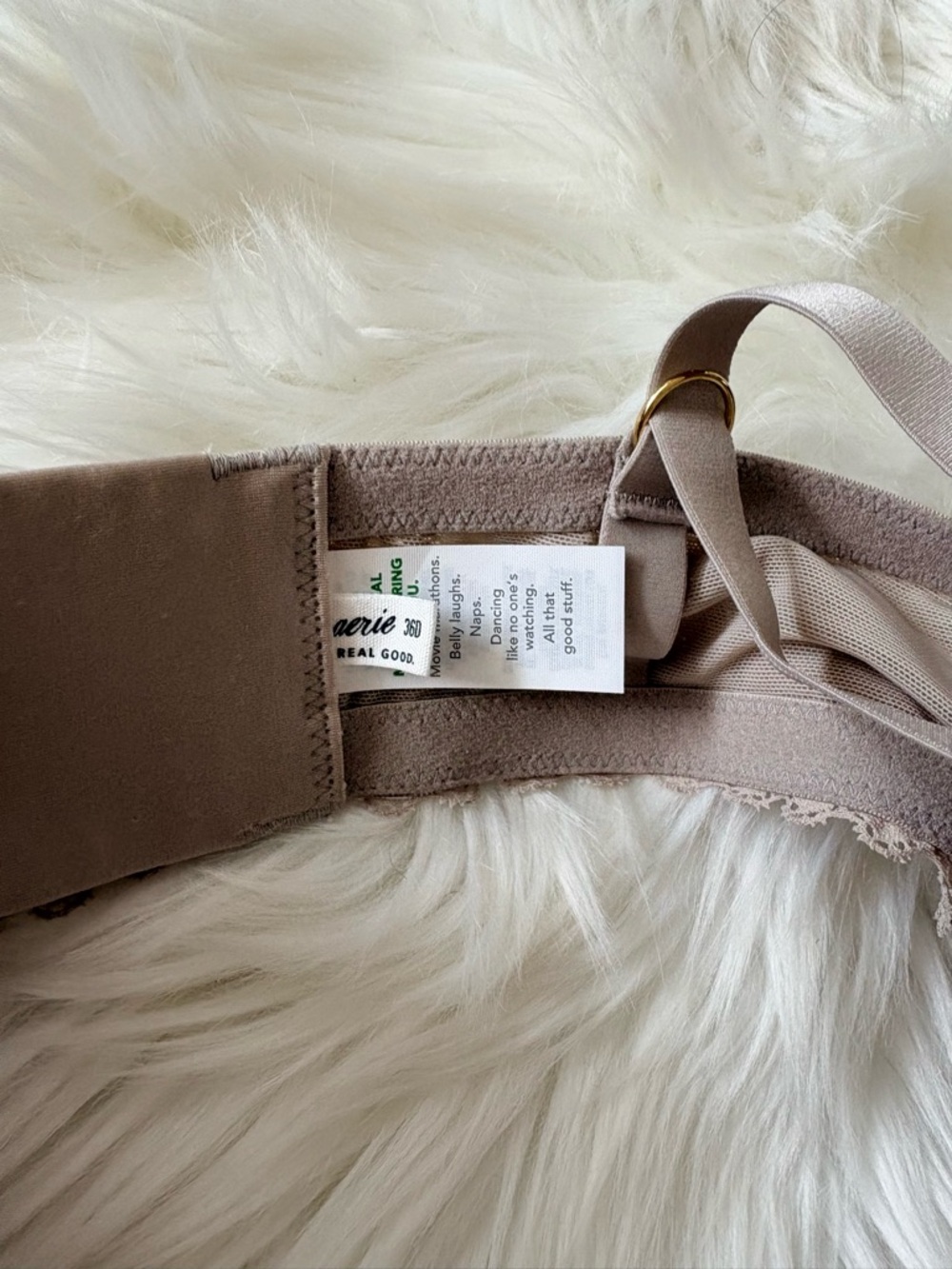 NWOT Aerie Show Off Feeling Femme Lace Plunge Push Up Bra - Picture 8 of 9